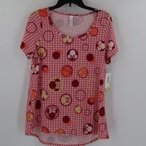 LulaRoe Disney Collection Minnie Mouse T-Shirt Size Women's Medium NWT